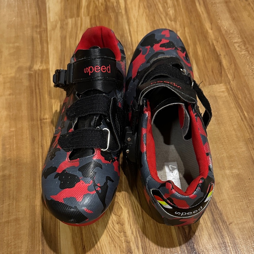 Speed Camo Peloton Shoes